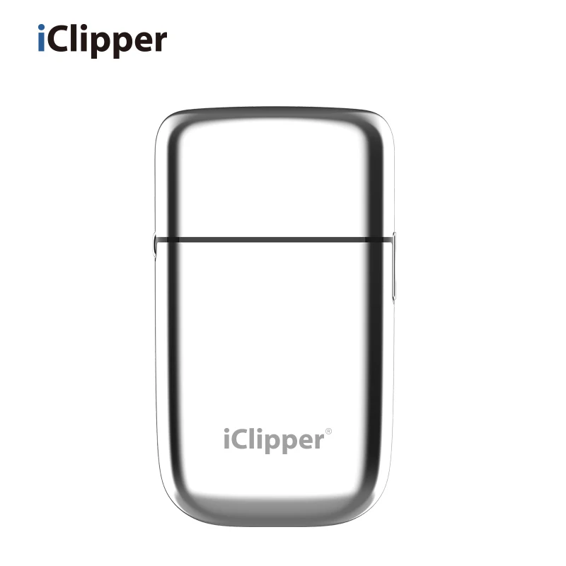  IClipper-TX1 беспроводные металлический двойной Фольга бритвы для мужчин Профессиональный orihead электрическая бритва из