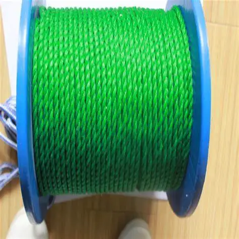 wholesale 3 strands Polyethylene Rope Hand lines  Tow lines  Mooring Camping Hunting Scaffolding  Climbing