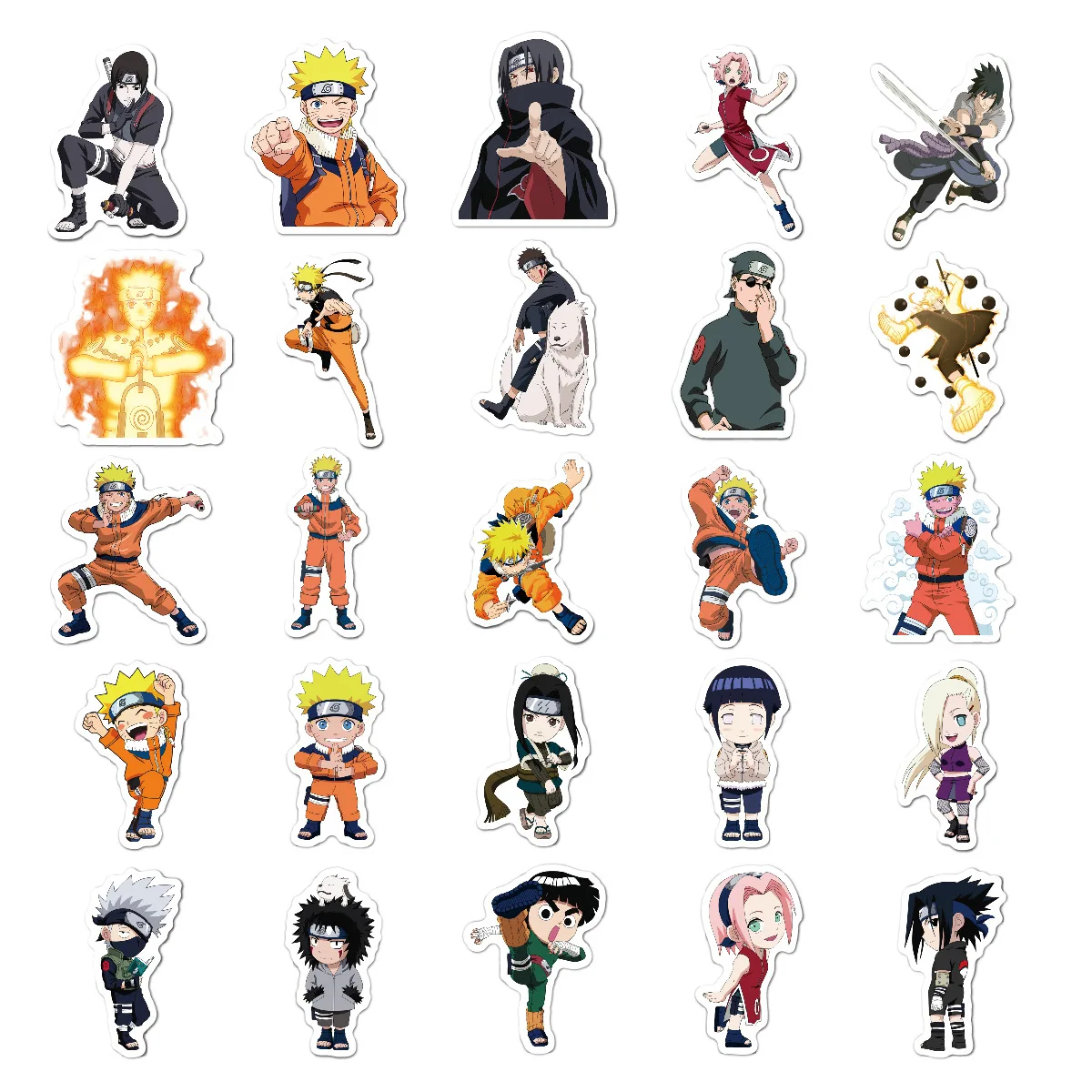High quality famous Japanese anime character sticker waterproof eco-friendly sticker