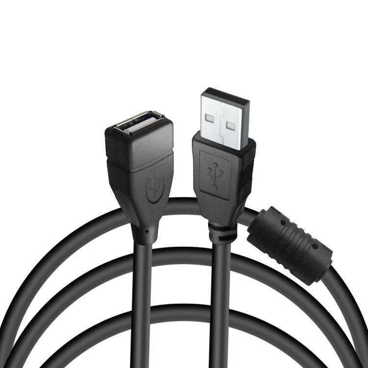 Удлинительный Кабель usb 2,0 для передачи данных, удлинитель usb «штырь-гнездо», кабель-удлинитель 3,0 м для компьютера