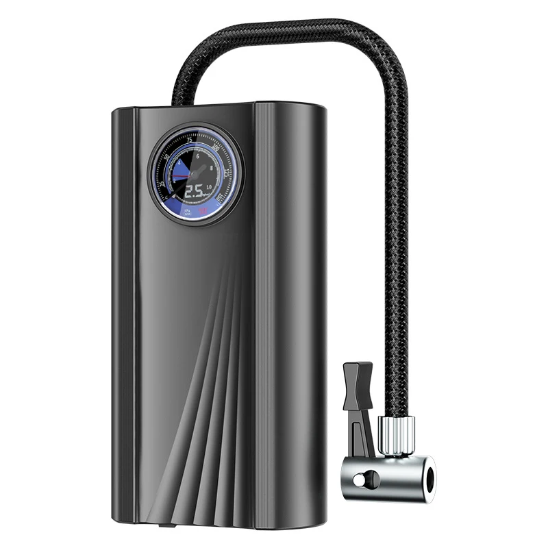 Low Price Wireless Electric Inflator 7.4V 3000mAh Auto Portable Car Air Pump 80W Air Compressor for Cordless Car Tire Inflation