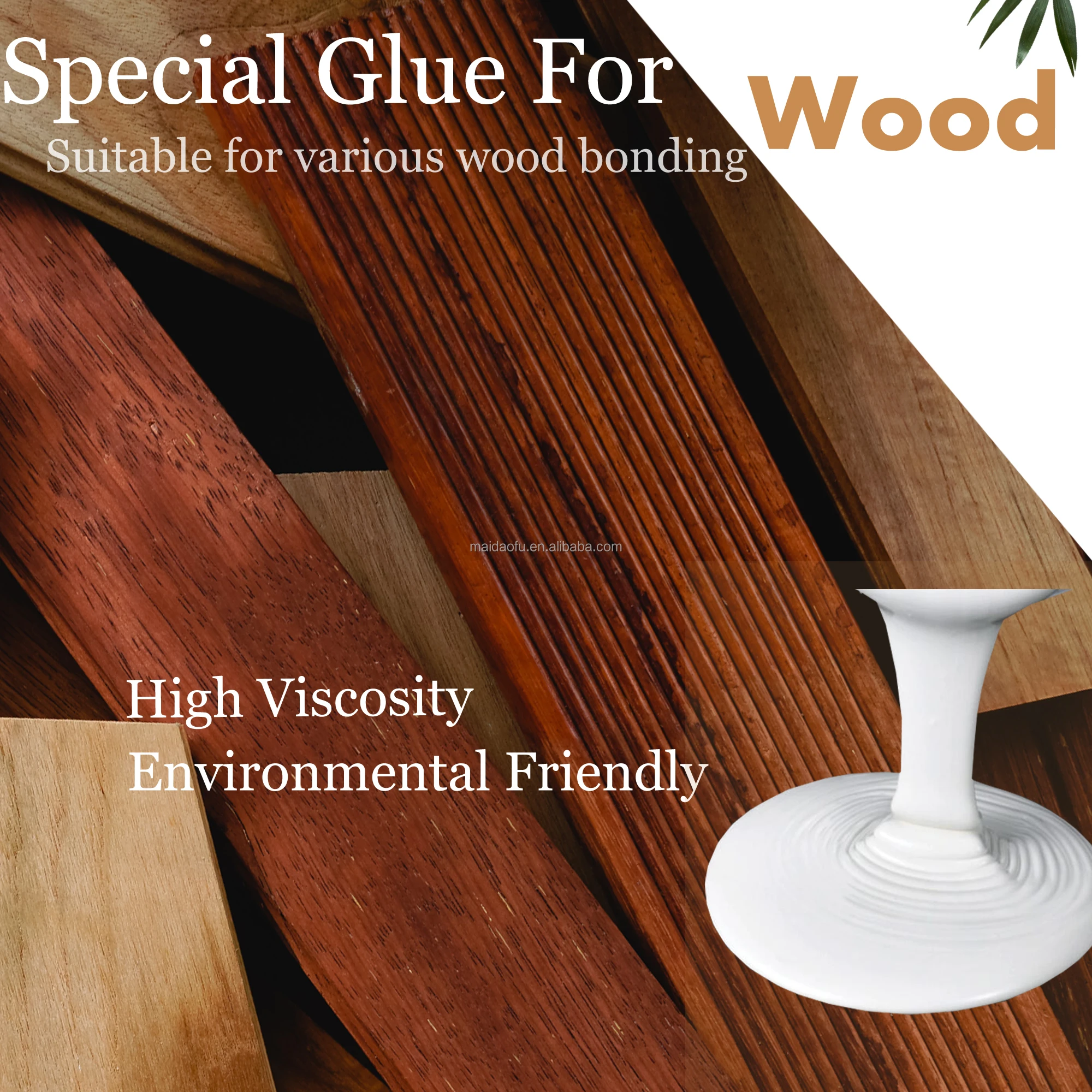 Water Based Glue Hot Melt Adhesive White Glue Liquid Acrylic Resin For Wood Board Glue