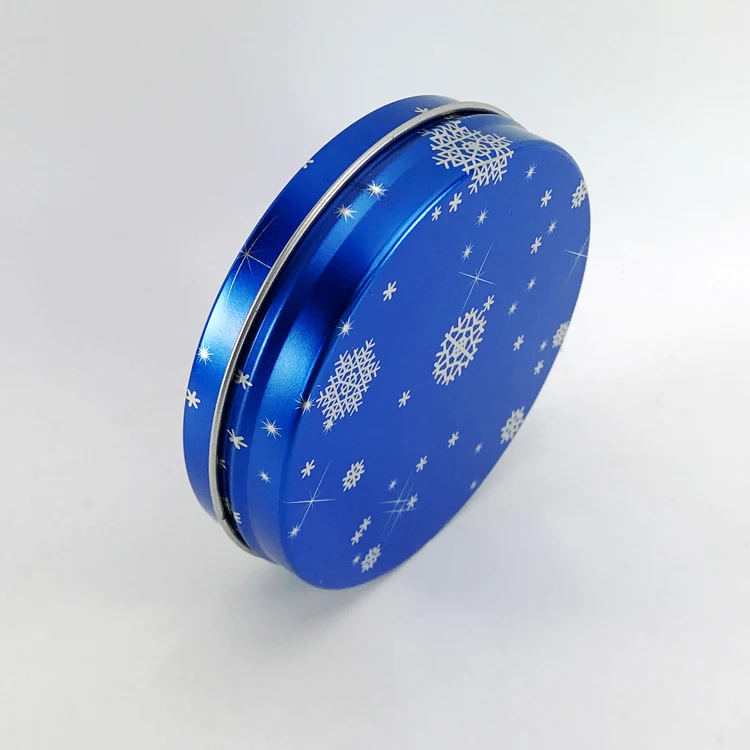 OEM 10g 20g Customized Food Grade Round Spices Can Incense Cosmetics Tin Packaging Box