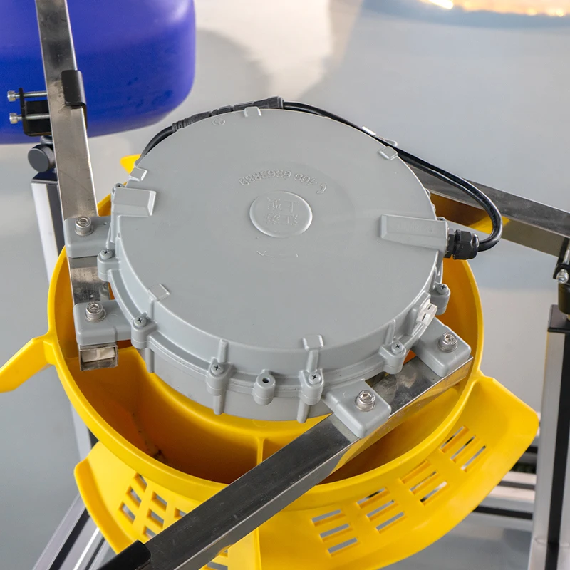 1.5KW Single phase plastic impeller permanent magnet waterwheel aerators for aquaculture