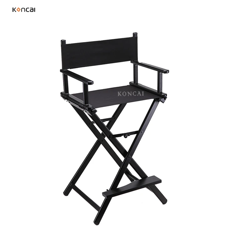 FAMA Certificated Factory Comfortable Aluminum Beauty Salon Chair Cheap Folding Director Chair Portable Makeup Chair