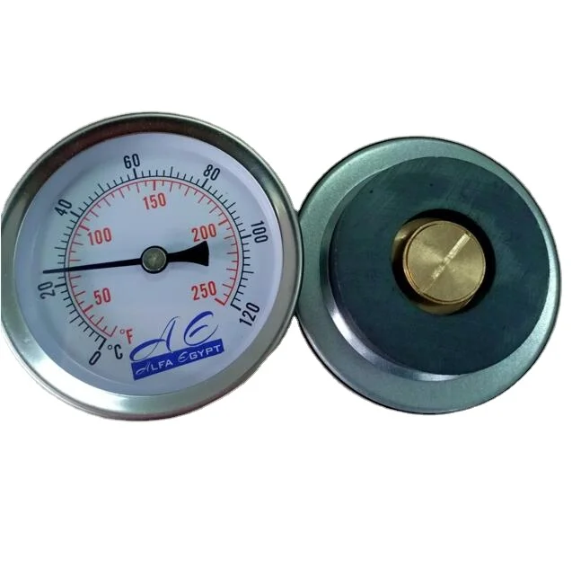 Промышленный биметаллический Магнитный термометр для поверхностных труб измеритель