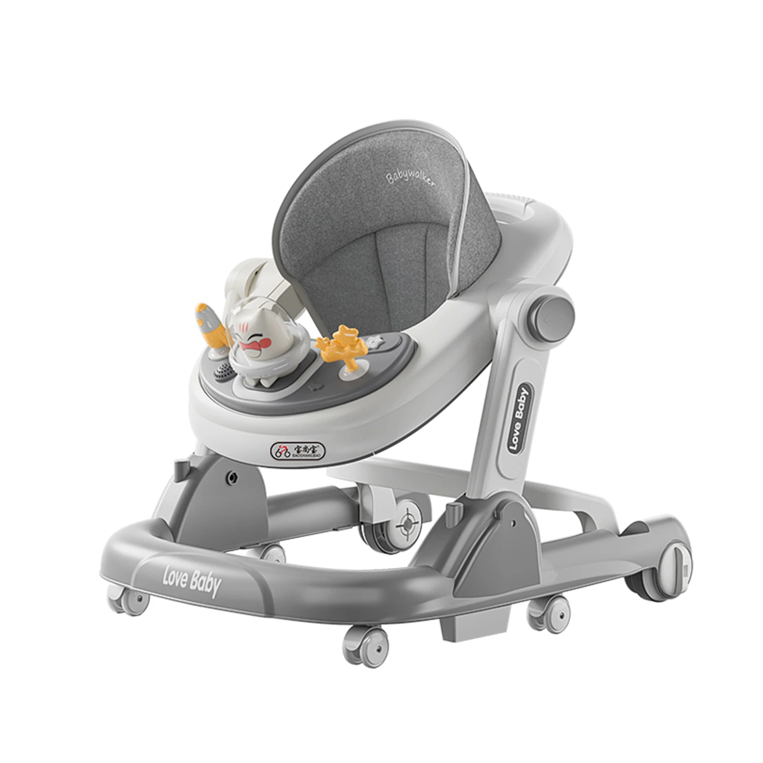 2024  Multi-functional Hot Selling product Multi-functional Children walker with Music and Light