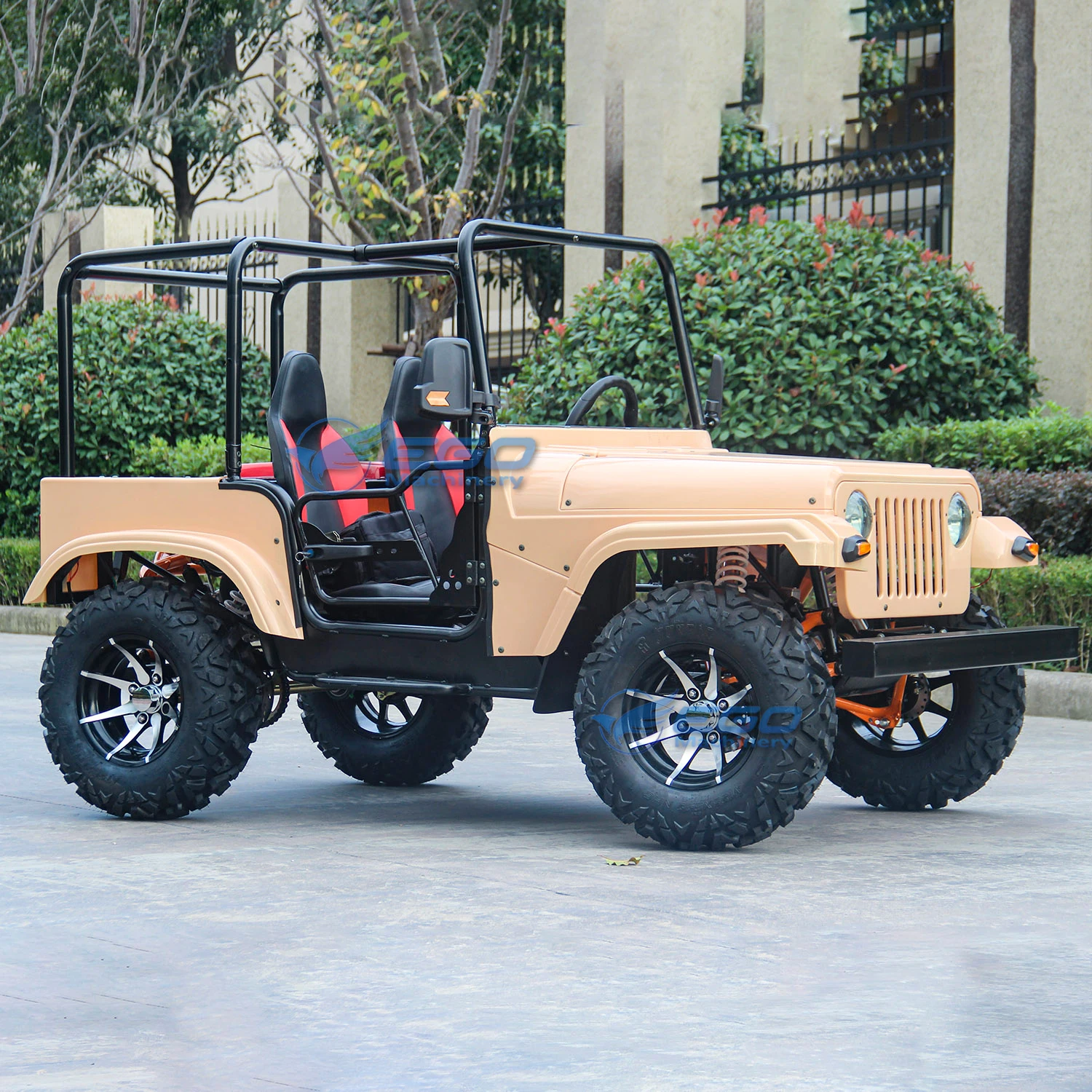 Мини-джип 2 места 500cc Atv 4x4 Электрический бок о Utv Wrangler китайский производитель запчасти газовый детский джип-багги автомобиль