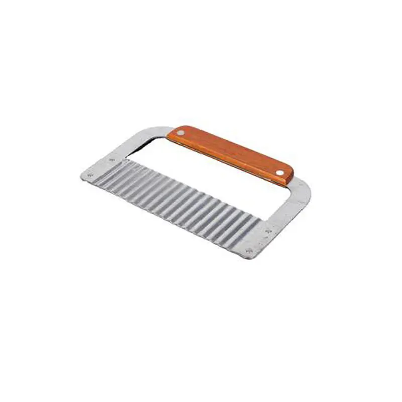 Food Grade Corrugated Potato Cutter Knife French Fry Stainless Steel Potato Cutter Chopper Potato Slicer
