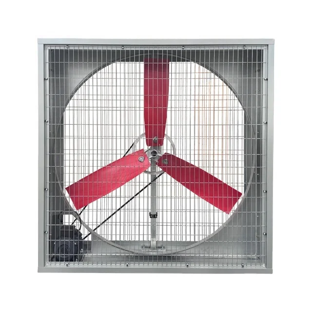 Hot Sale Double Wire Poultry Cow Farms Hanging Exhaust Cooling Fan for Green House Ventilation