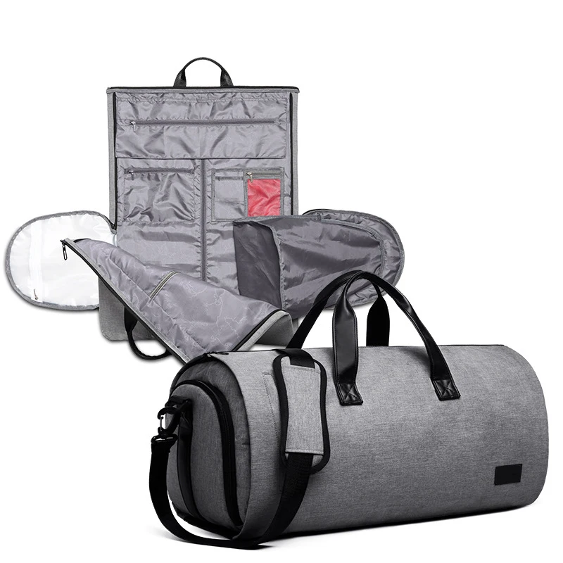 Wholesale Garment Foldable Overnight Bag Business Large Travel Custom Waterproof Suit Duffel Garment Bags Luggage