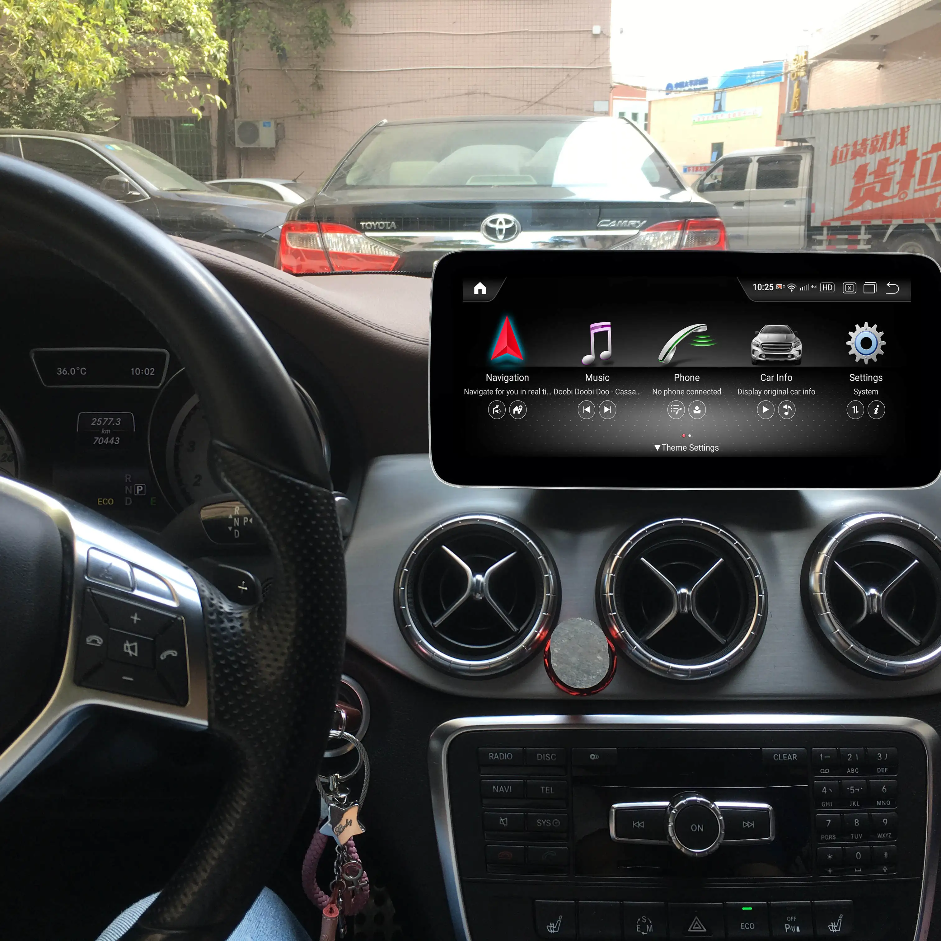8 ядер 4 + 64 ГБ 10 25 дюймов Автомобильный радиоприемник ANDROID carplay для mercedes benz cla c117 NTG4.5