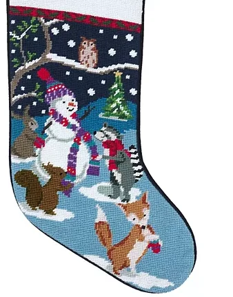 VNG010 Home Creations Holiday Edition Needlepoint Stocking Kit