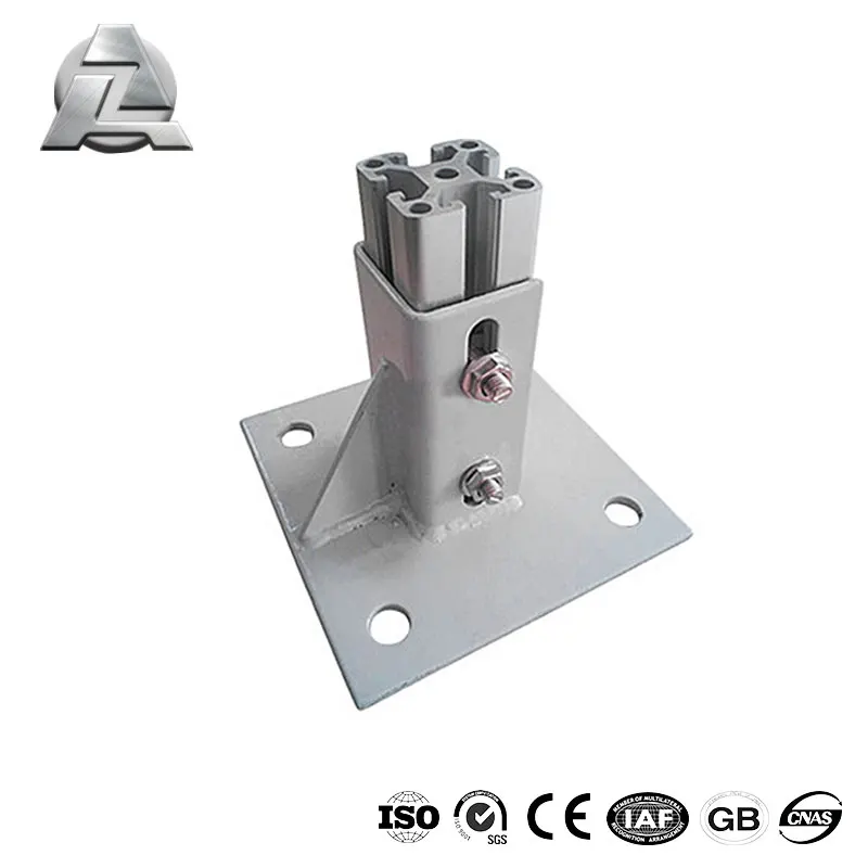 Floor mount base plate aluminum t slot tslot extrusion profile brackets accessories on sale