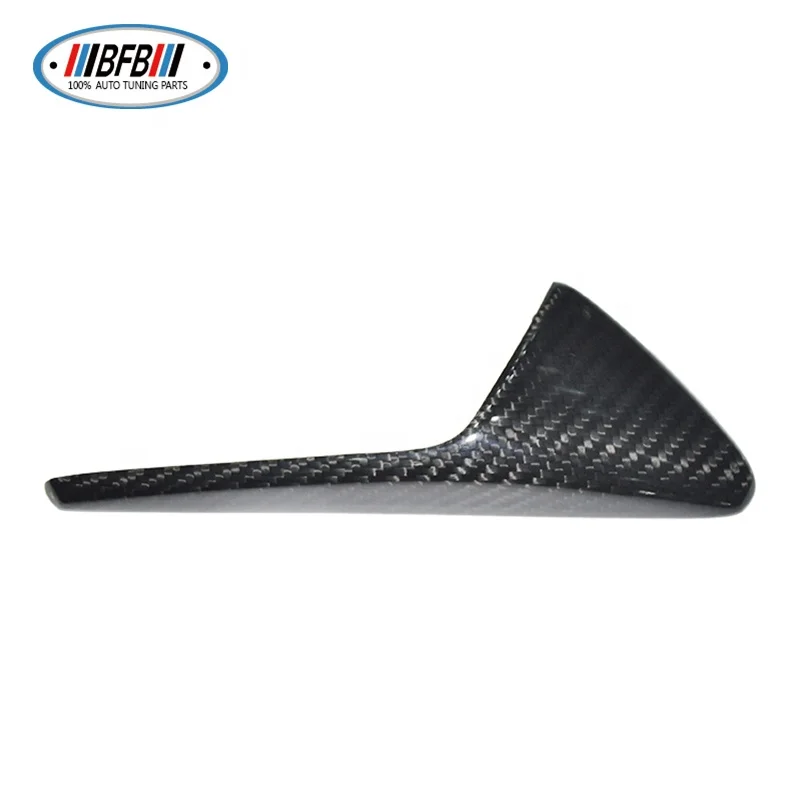 Car Universal Exterior Dry Carbon Fiber 2PCS  Side Air Camera Vent Fender Cover Trim For Tesla Model S/X  2014-2018