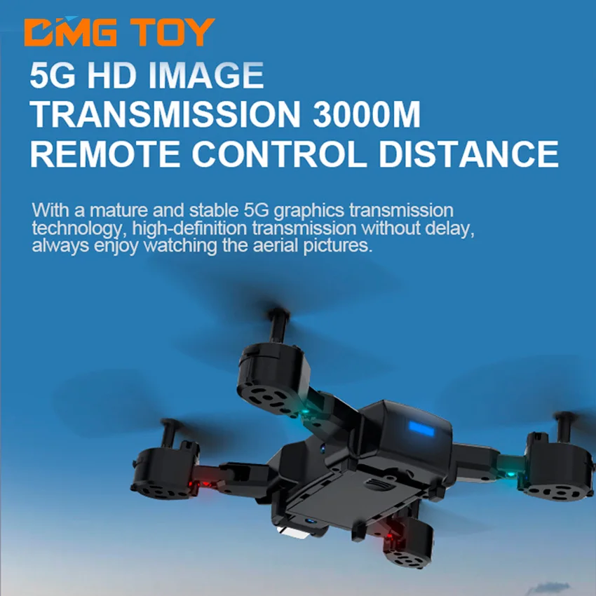 Cheap RC Drone Three Directional Obstacle Avoidance Uav Quadcopter Rc Drone Airplane for Beginners