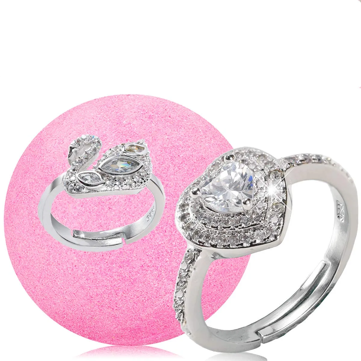 Hot sale high quality oem Jewelry bath bomb fizzy Rich Bubble kids Vegan private label bath bomb with ring inside for cleaning