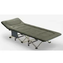 Low MOQ Save Room Easy Open &  Carrying  Portable Foldable Bed Camping Cot with Mattress Cot