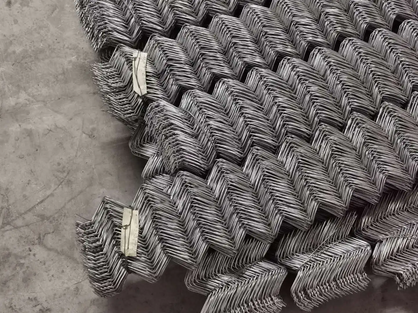 chain link fence Low carbon steel wire Galvanized wire PVC coated wire Spiral crochet