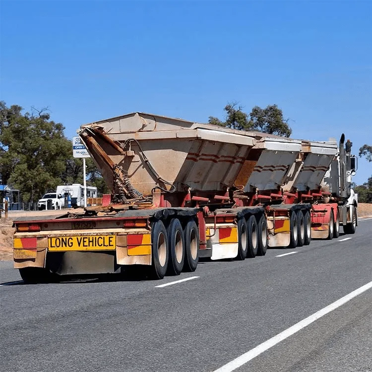 Reflective Australia Road Caravans Truck Symbol Reflective Do Not Overtake Turning Vehicle Sign Sticker