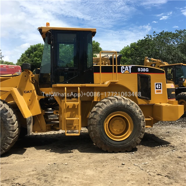 cat938g CAT938 938 938G used original Japan make front wheel loaders loader in Shanghai China for sale cheap