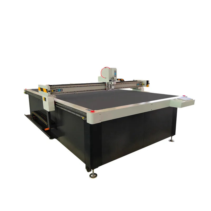 Nylon Felt Nonwoven Leather Fabric Textile foam cnc Oscillating Blade Cutting print and cut machine for vinyl sticker