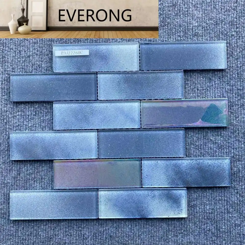 Glass Mosaic Diamond Mirror Glass Mosaic tile For Wall Decoration