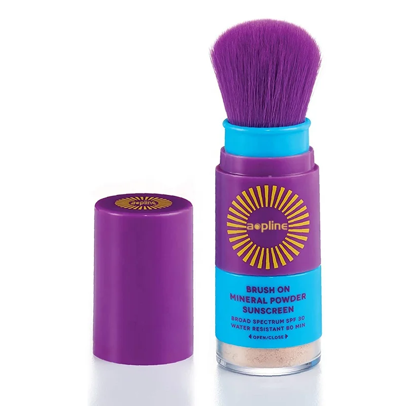 Broad Spectrum Brush on Mineral SPF Powder Sunscreen for Kids and Babies