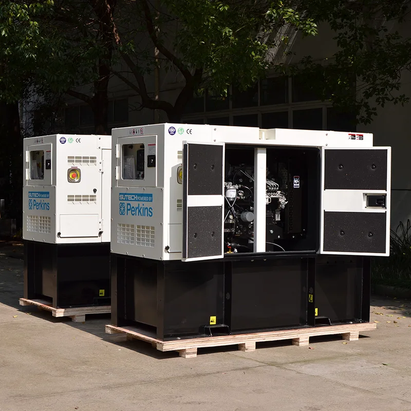 EPA Powered By Perkin Stamford Single Phase 20Kw Genset 25Kva 480 3 Phase Silent Diesel Generator