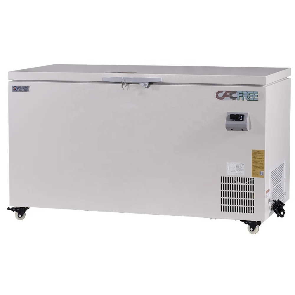 ULT Seafood Freezer Deep Low Chest Freezer 300L Laboratory Refrigerator -80 C Industry Storage