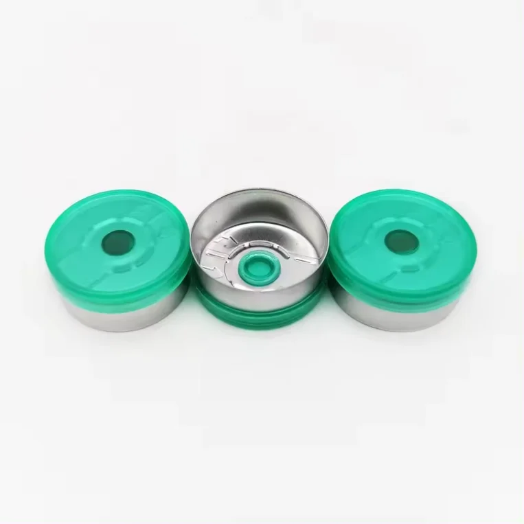 20mm 13mm  Colored Aluminum-plastic Flip off Top Vial Cap for Injection Vials Sealing