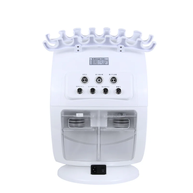 
Ice Blue Magic Mirror Skin Analyzer Face Lifting Microdermoabrasion Oxygen Sprayer Hydrodermabrasion Deep cleaning Machine 