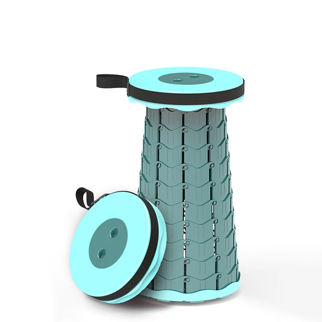 outdoor Telescopic Camping Folding chiar Retractable Foldable Adjustable Collapsible Plastic Step Stool  Outdoor Table