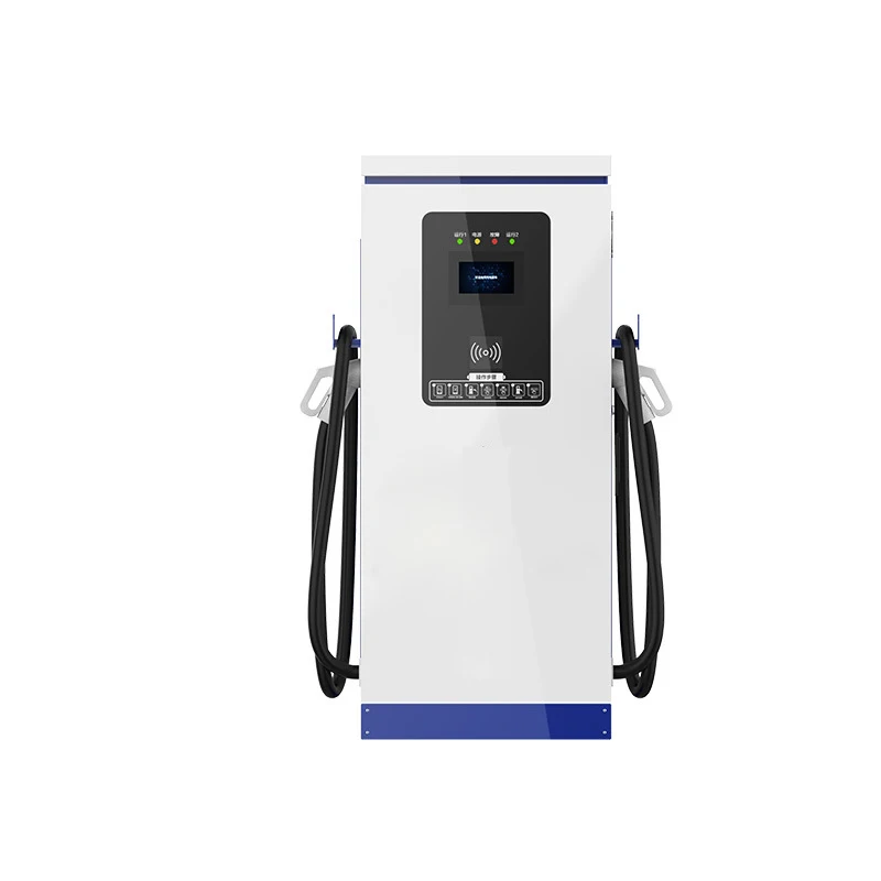  Вертикальный сенсорный экран 30KW-80KW с двойным пистолетом для зарядки быстрая зарядка постоянного тока новых энергетических