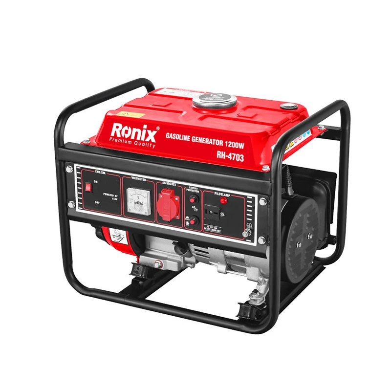 Ronix Model RH-4703 5L Oil Alert Fuel Tank Mini Gasoline Generator Diesel Generators