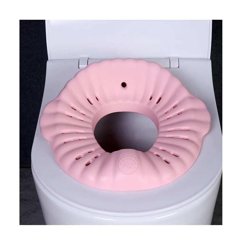 New Model EVA Children Breathable Toilet Cushion Universal Toilet Cushion Home Shell Style Potty Seat Baby Toilet Seat