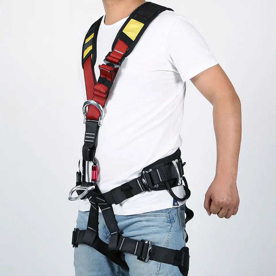High Quality Full Body Climbing Safety Harness Safety Belt for High Altitude Construction Working