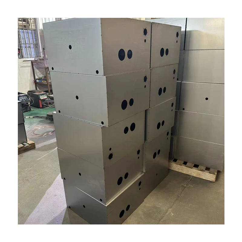 custom stainless steel electronics box sheet metal products laser cutting bending welding service sheet metal fabrication