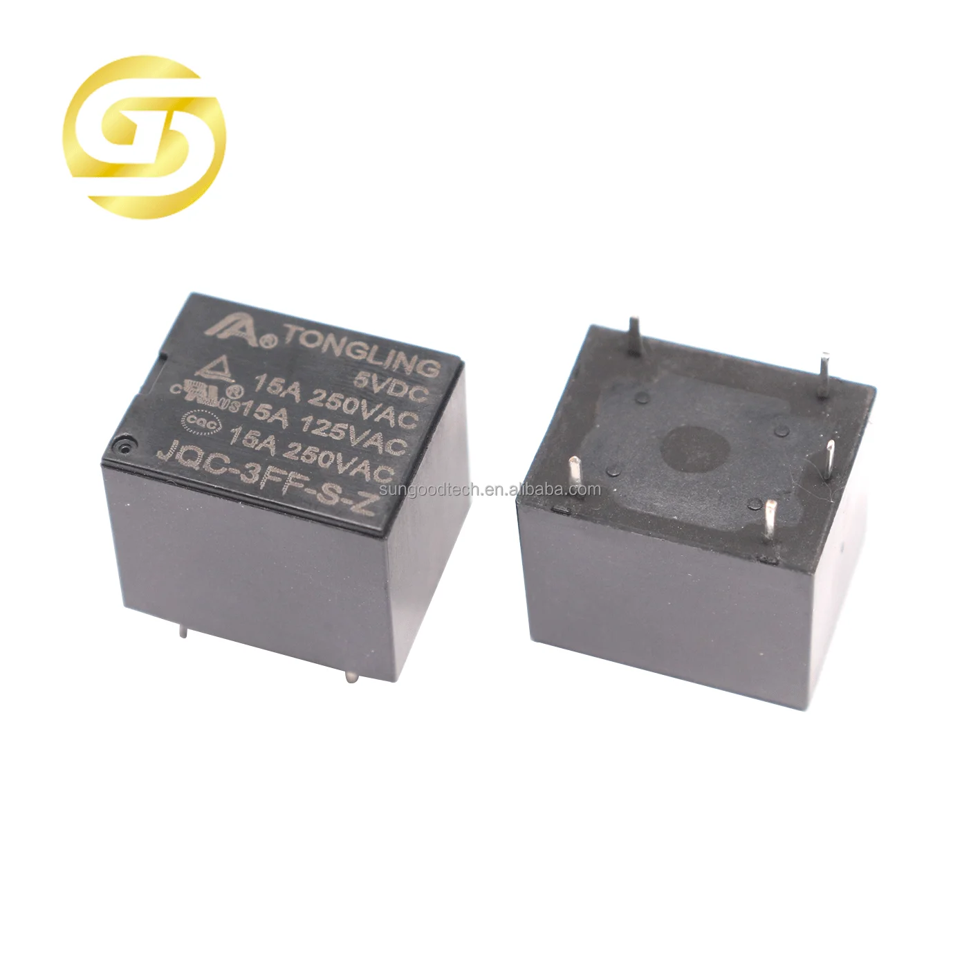 New and Original TONGLING Relay JQC-3FF-S-Z 24V 24VDC 5-PIN15A/250VAC 15A/125VAC
