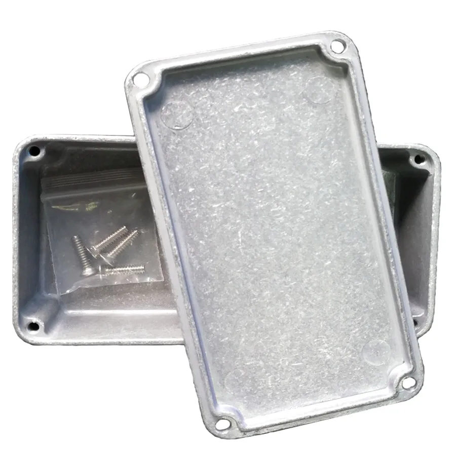  Guitar Pedal Enclosures Box 1590B Die Cast Aluminum Eletric for Electric Bass Effects Pedals 140PCS ZHE