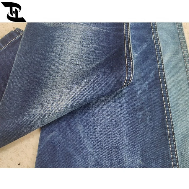High stretch thick denim fabric with spandex 390gsm YH1689