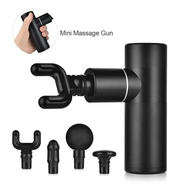 Gym Travel Quiet Electric Cordless Portable Girl Fasical Gun Aluminium Mini Massage Gun