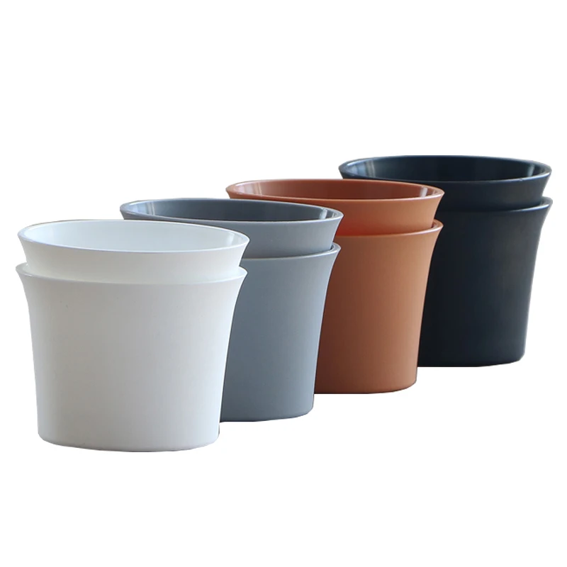 
wholesale manufacture customize indoor and outdoor plastic plant pot for shopping mall decoration 