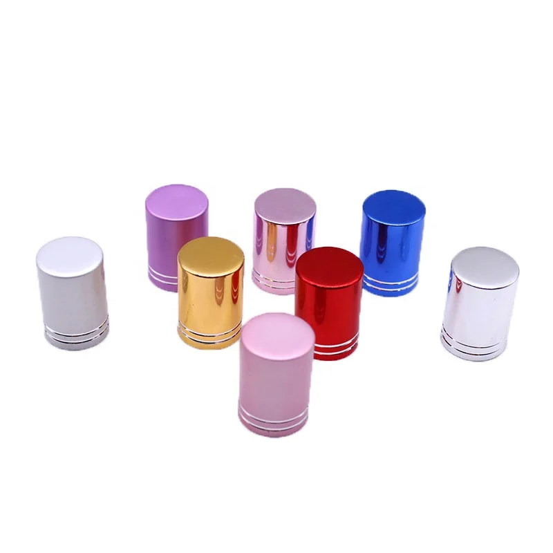 Best Quality Eyelash Glue Cap For Eyelash Extension Adhesive Custom Colorful Metal Cap  Packaging Bottle