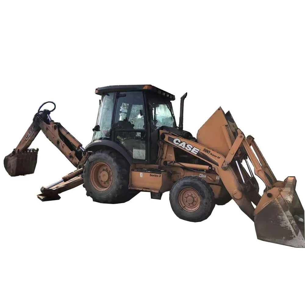 
Used Case Backhone Loadwers Hot Selling Original Paint Backhoe Loader Tractor for Industry 