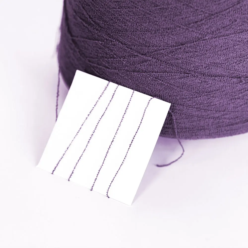 New popularity hot sale  polyester woolen like yarn for knit sock