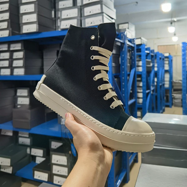 2022 New Summer/Autumn/Spring Fashion High-top Fashion Canvas Shoes Womens Slip On Canvas Shoes