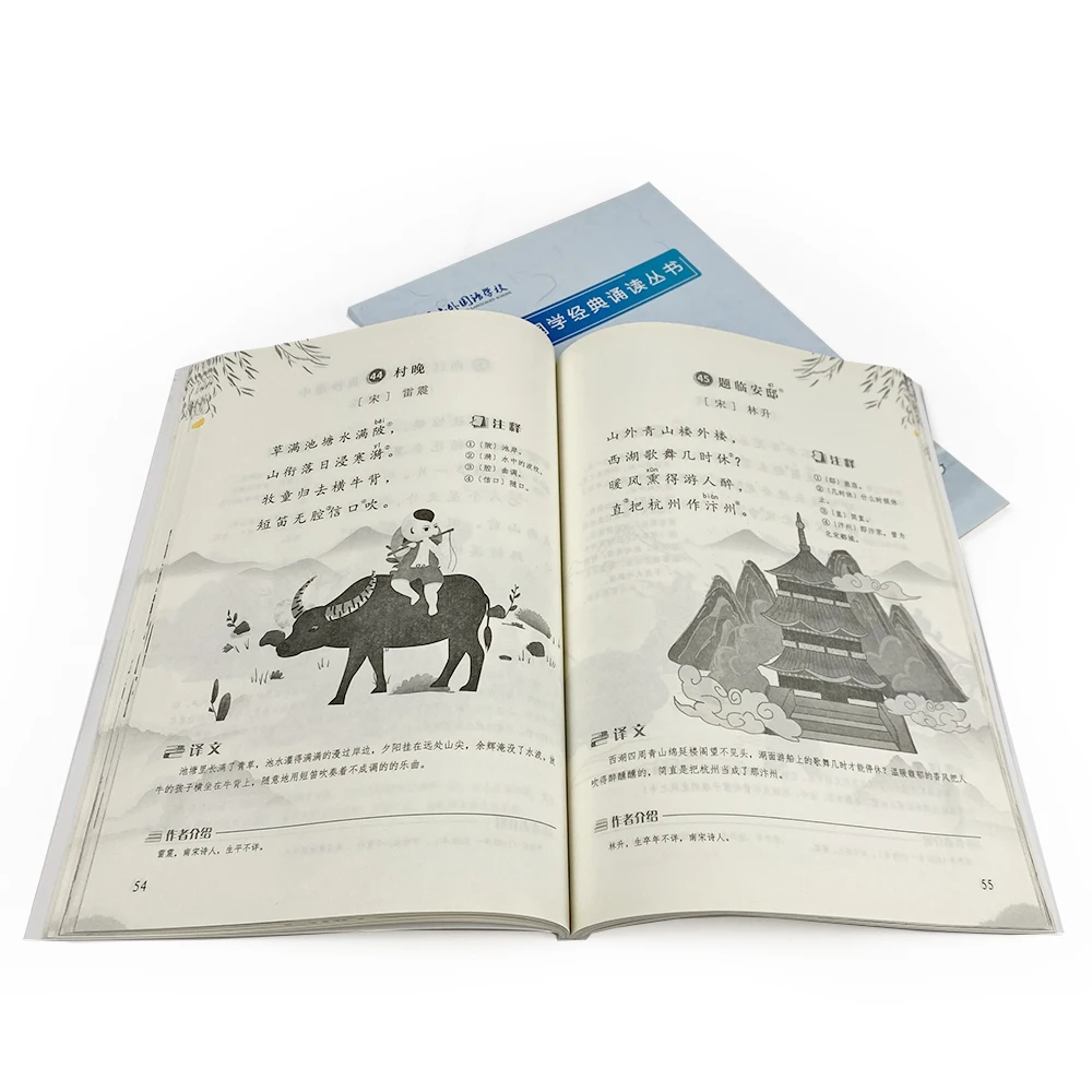 Индивидуальная печать идеальная переплетная книга полноцветная в твердом переплете учебник Новинка высококачественная