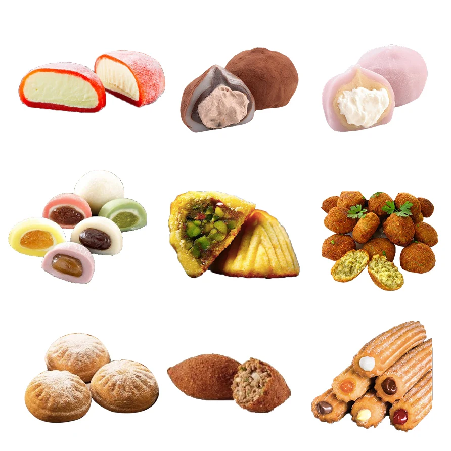 SV- 208A Commercial Automatic Japanese Mochi Ice Cream Making Machine Encrusting Machine