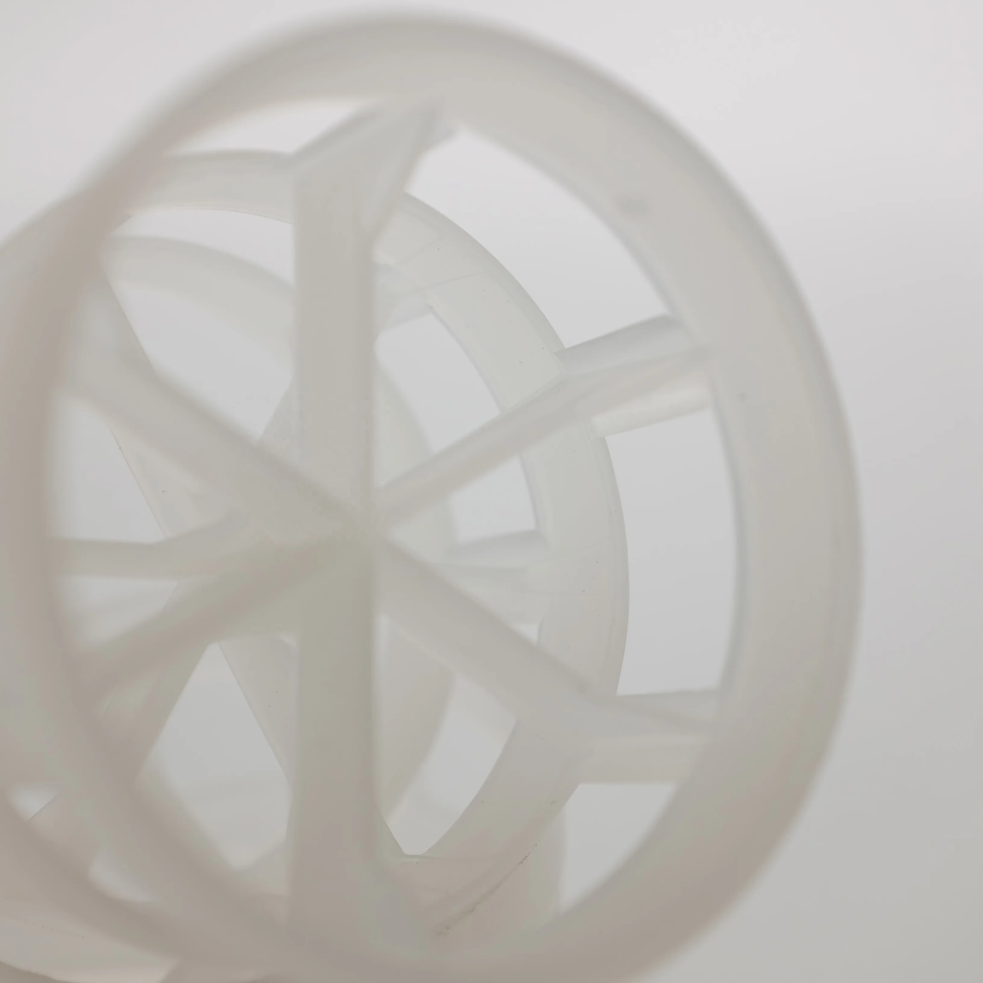 
25mm 50mm Polypropylene Plastic Pall Ring Random Tower Packing 